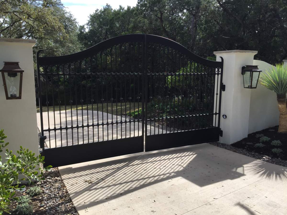 Drive Entry Gate » Austin Iron