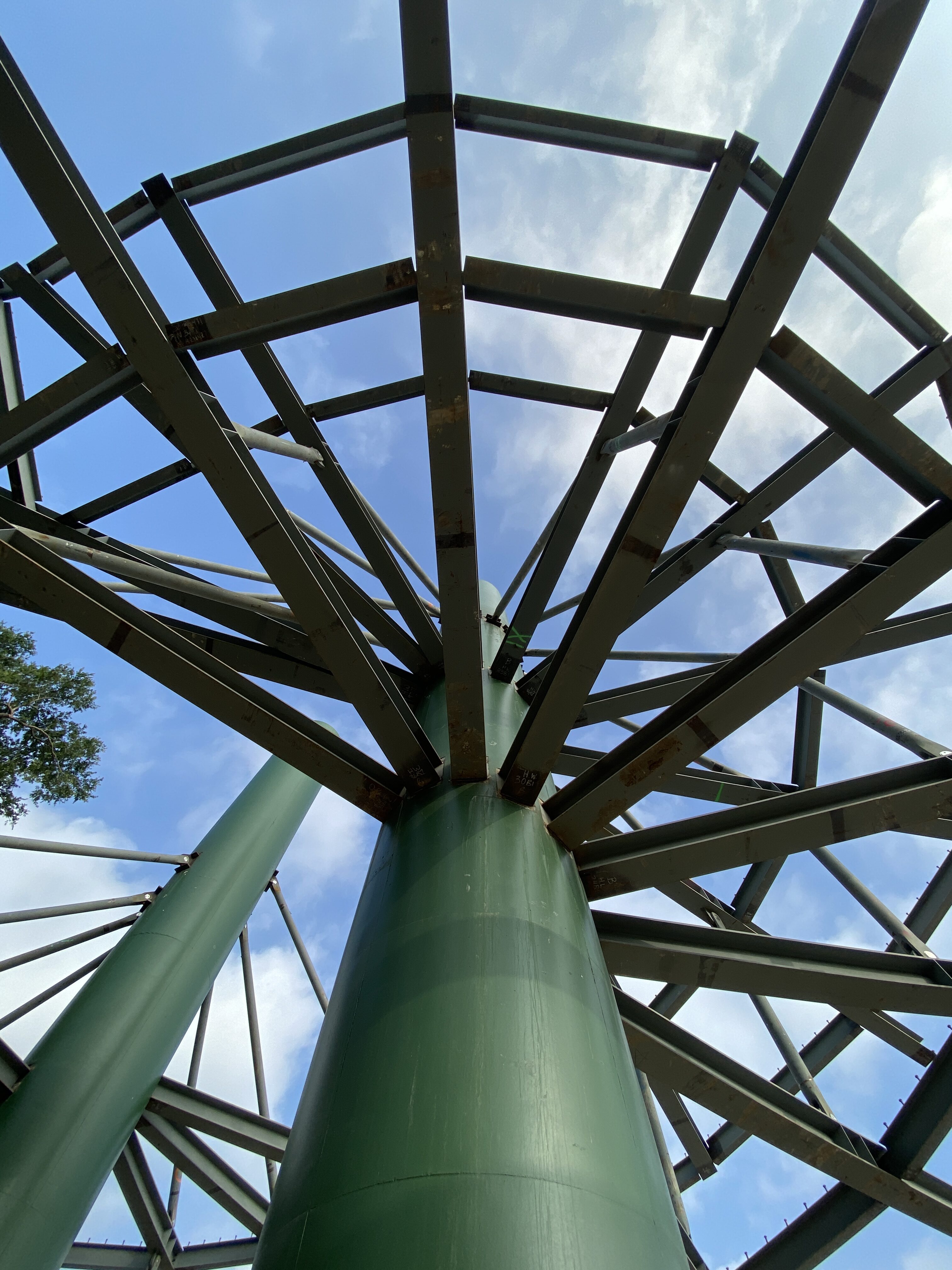 Spiral Pedestrian Ramp 2 » Austin Iron